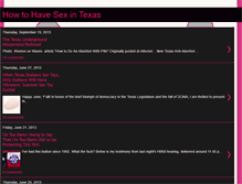 Tablet Screenshot of howtohavesexintexas.blogspot.com