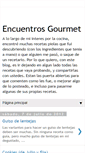 Mobile Screenshot of encuentrosgourmet.blogspot.com