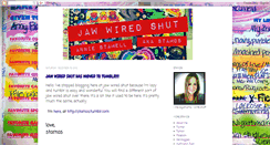 Desktop Screenshot of jawwiredshut.blogspot.com