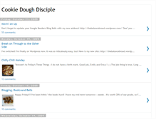 Tablet Screenshot of cookiedoughdisciple.blogspot.com