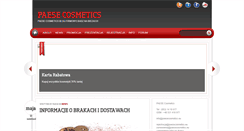 Desktop Screenshot of paese-cosmetics.blogspot.com