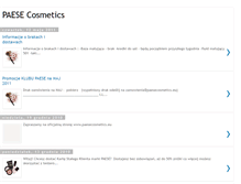 Tablet Screenshot of paese-cosmetics.blogspot.com