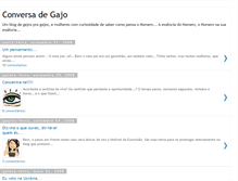 Tablet Screenshot of conversadegajo.blogspot.com