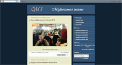 Desktop Screenshot of miglioriamociinsieme.blogspot.com