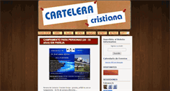 Desktop Screenshot of carteleracristiana.blogspot.com