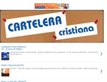 Tablet Screenshot of carteleracristiana.blogspot.com