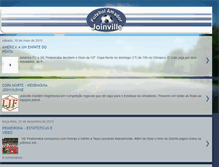 Tablet Screenshot of futebolamadorjoinville.blogspot.com