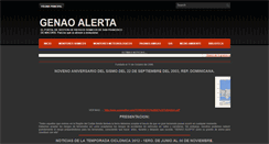 Desktop Screenshot of genao-alerta.blogspot.com
