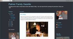 Desktop Screenshot of palmergazette.blogspot.com