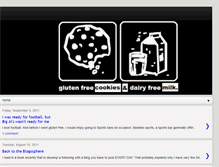 Tablet Screenshot of glutenfreecookiesdairyfreemilk.blogspot.com