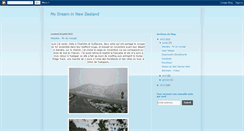 Desktop Screenshot of newzeadreams.blogspot.com