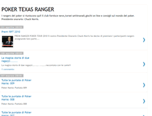 Tablet Screenshot of pokertexasranger.blogspot.com