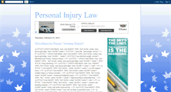 Desktop Screenshot of personal-injury-law-infos.blogspot.com