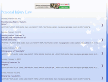 Tablet Screenshot of personal-injury-law-infos.blogspot.com