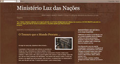 Desktop Screenshot of ministerioluz.blogspot.com