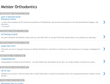 Tablet Screenshot of meisterorthodontics.blogspot.com