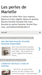 Mobile Screenshot of lesperlesdemarielle.blogspot.com