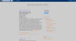 Desktop Screenshot of belizemarinetrec.blogspot.com