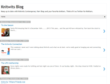 Tablet Screenshot of knitwitsblog.blogspot.com