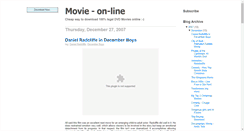 Desktop Screenshot of movie-on-line.blogspot.com