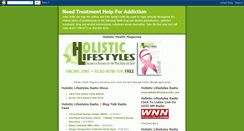 Desktop Screenshot of holistic-health-magazine.blogspot.com