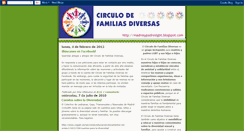 Desktop Screenshot of circulodefamiliasdiversas.blogspot.com