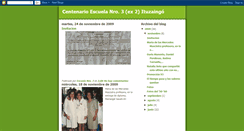 Desktop Screenshot of centenarioescuela3ex2.blogspot.com