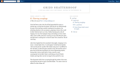 Desktop Screenshot of grizoshatterhoof.blogspot.com