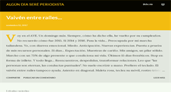 Desktop Screenshot of algundiasereperiodista.blogspot.com