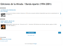 Tablet Screenshot of edicionesdelamirada.blogspot.com