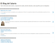 Tablet Screenshot of elsalario.blogspot.com