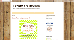 Desktop Screenshot of pineberryboutique.blogspot.com