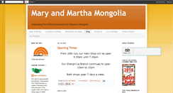 Desktop Screenshot of maryandmarthamongolia.blogspot.com