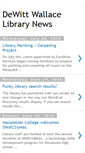 Mobile Screenshot of dwlibrarynews.blogspot.com