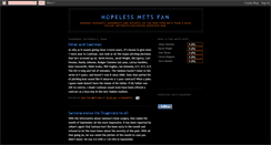 Desktop Screenshot of hopelessmetsfan.blogspot.com