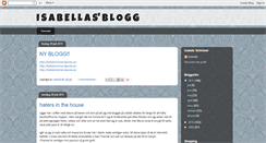 Desktop Screenshot of isabellastrommer.blogspot.com