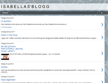 Tablet Screenshot of isabellastrommer.blogspot.com