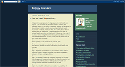 Desktop Screenshot of dojiggystandard.blogspot.com