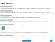 Tablet Screenshot of anew-lifestyle.blogspot.com