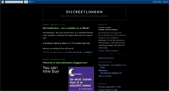 Desktop Screenshot of discreetlondon.blogspot.com