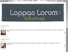 Tablet Screenshot of loppanlorum.blogspot.com