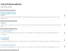 Tablet Screenshot of marychubuscadores.blogspot.com