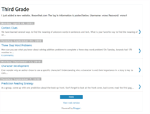 Tablet Screenshot of lfthirdgrade.blogspot.com