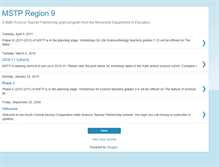 Tablet Screenshot of mstpregion9.blogspot.com