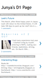 Mobile Screenshot of d1junyahayashi.blogspot.com