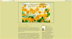 Desktop Screenshot of little-happy-moments.blogspot.com