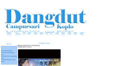 Desktop Screenshot of dangdut-koplonan.blogspot.com