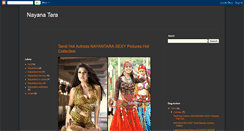 Desktop Screenshot of nayanatara.blogspot.com