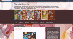 Desktop Screenshot of claudiasegoviaart.blogspot.com