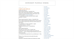 Desktop Screenshot of kainsongketpandaisikek.blogspot.com
